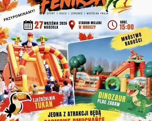 XXI Jesienne Biegi Feniksa w Mroczy – sport i atrakcje dla dzieci