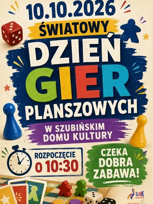 Światowy Dzień Gier Planszowych w Szubińskim Domu Kultury