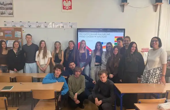 Uczniowie ze Staszica przygotowują się do stażu w Maladze