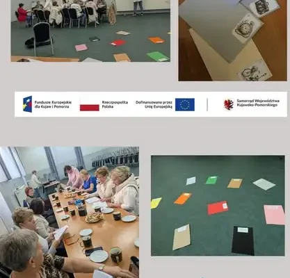 Dębowo: seniorzy z Klubu Seniora spotkali się z psychologiem w ramach projektu „Pociąg do zdrowia i kultury”