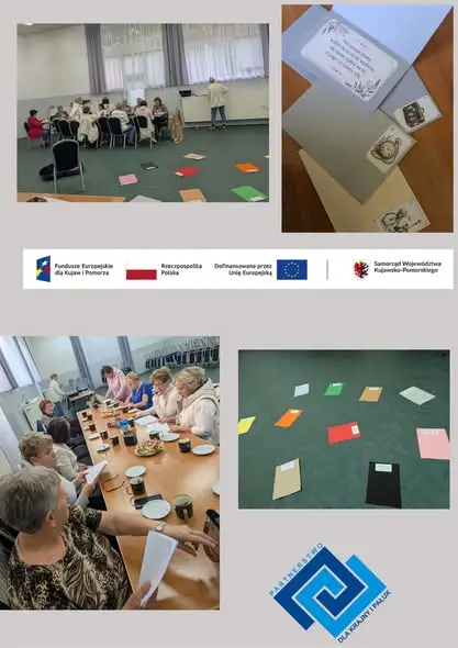 Dębowo: seniorzy z Klubu Seniora spotkali się z psychologiem w ramach projektu „Pociąg do zdrowia i kultury”