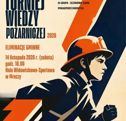 Turniej wiedzy pożarniczej w Mroczy – zapisy do 2 listopada