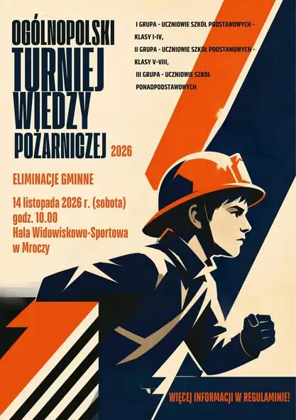 Turniej wiedzy pożarniczej w Mroczy – zapisy do 2 listopada