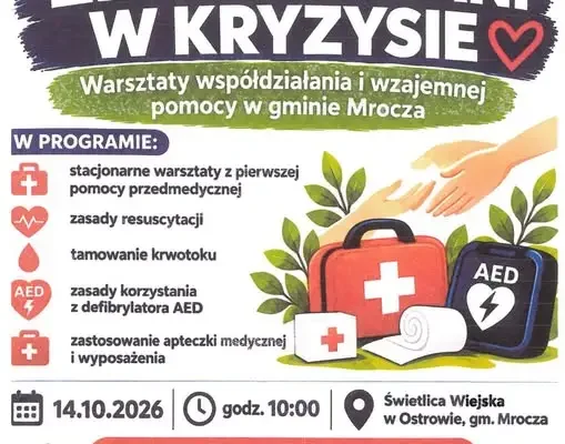 Bezpłatne warsztaty pierwszej pomocy w Ostrowie – już 14 października