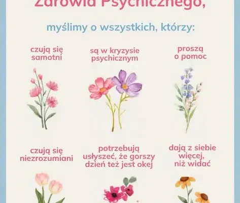 Światowy Dzień Zdrowia Psychicznego – 10 października przypominamy, jak ważna jest troska o siebie i innych