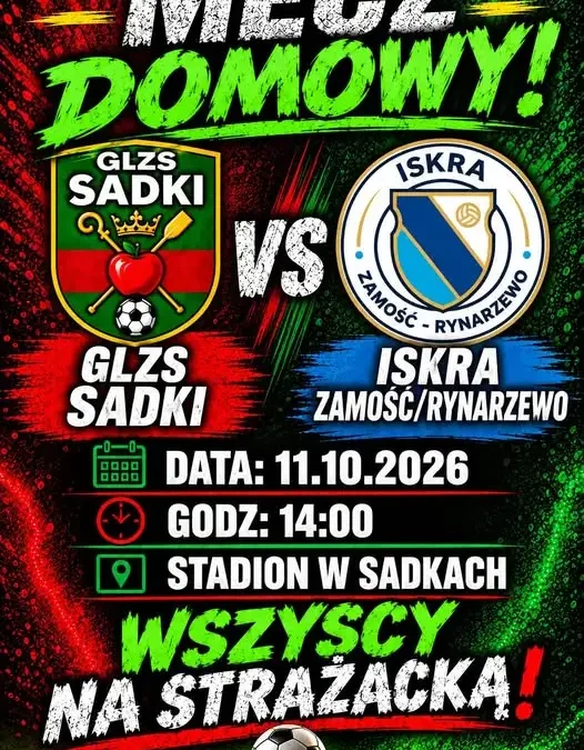 Sadki podejmą wicelidera. Mecz z Iskrą Zamość/Rynarzewo w niedzielę