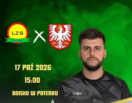 Orzeł II Kcynia zagra na wyjeździe ze Skrą Paterek