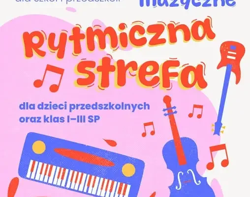 Warsztaty muzyczne „Rytmiczna strefa” – oferta dla przedszkoli i szkół podstawowych