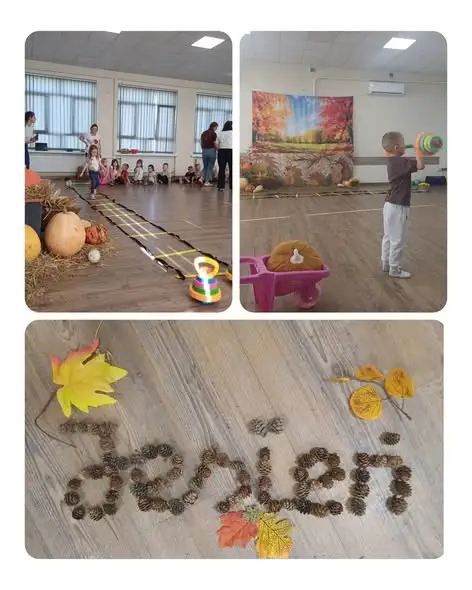 Jesienne zawody sportowe dla przedszkolaków w Nakle nad Notecią