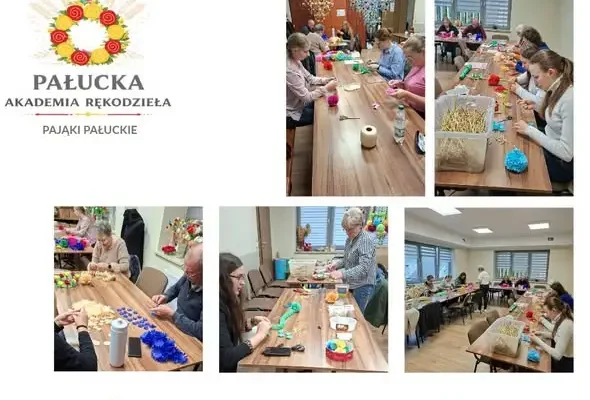 Pałucka Akademia Rękodzieła: drugi pająk ludowy w formie dzwonu gotowy