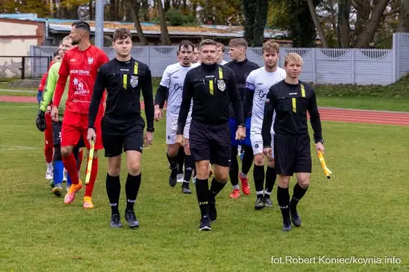 Orzeł Kcynia wygrał z LZS Dąb Potulice 3:1 w deszczu i wietrze