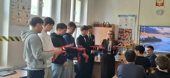 Logistycy ze „Staszica” uczyli się dress code’u od stylistek Giacomo Conti