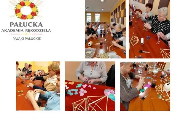 Pałucka Akademia Rękodzieła: tradycyjne pająki ludowe powstały w Królikowie