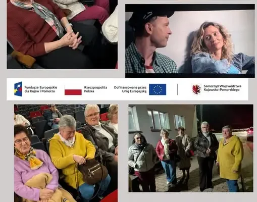 Seniorki z Dębowa na filmie „Jak żyć, żeby nie zwariować” w Nakle nad Notecią