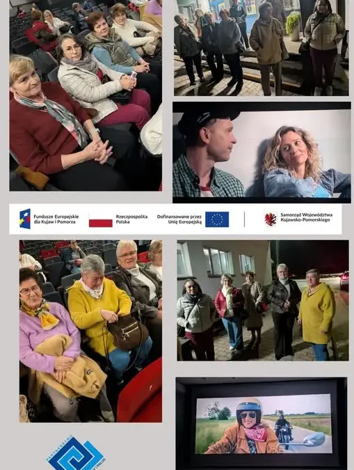 Seniorki z Dębowa na filmie „Jak żyć, żeby nie zwariować” w Nakle nad Notecią