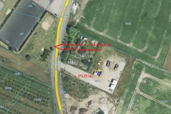 Sadki: pojemniki na odzież i tekstylia przeniesione na ul. Spacerową