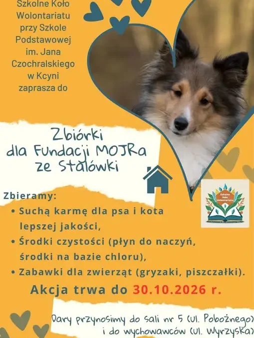 Ostatni tydzień zbiórki dla Fundacji MOTKa – wolontariusze zawiozą dary do Mojry